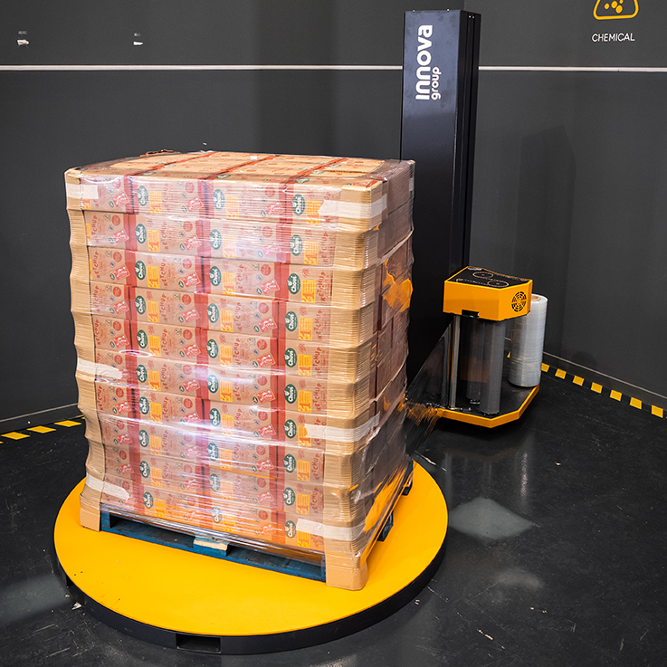 Envolvedora de paletes Cyclone